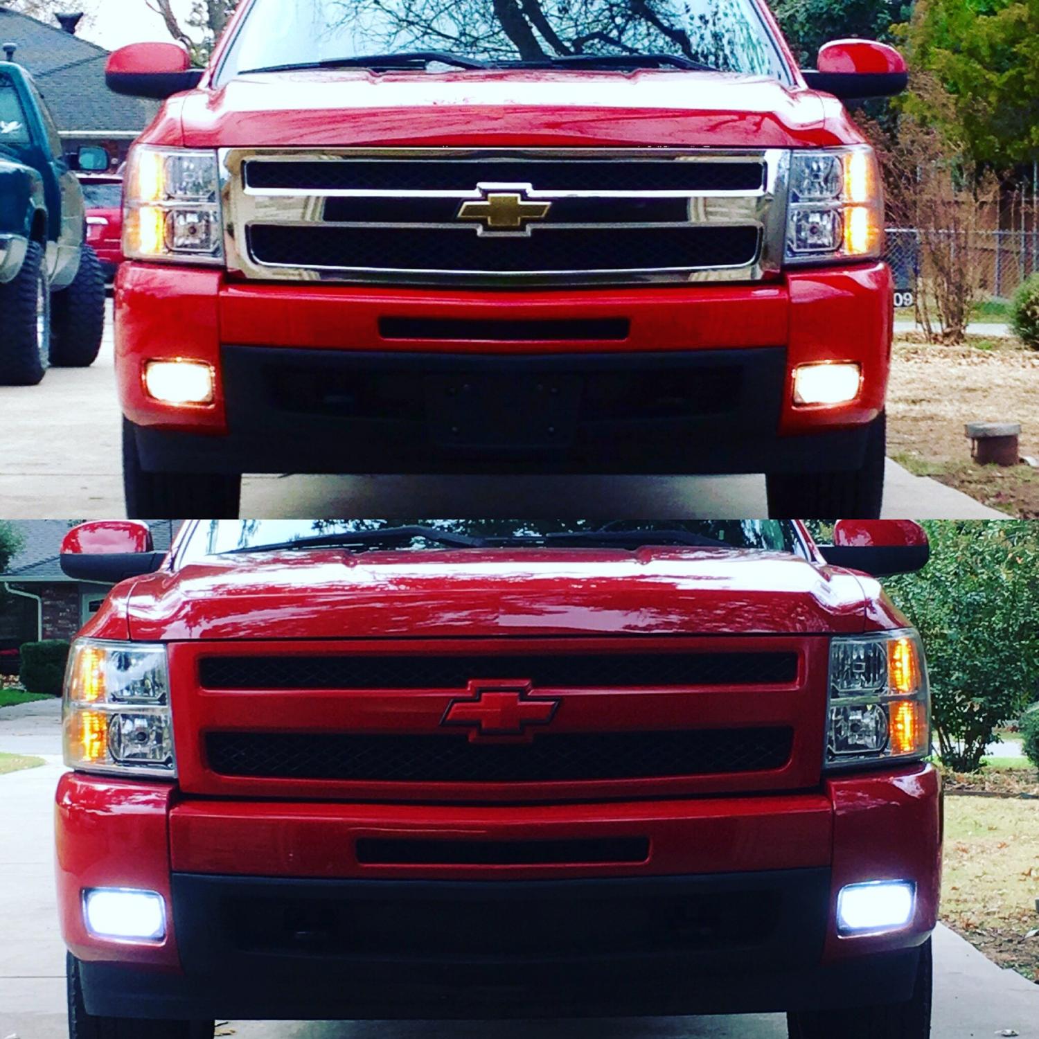 Color matched rear bumper and grille 09 Silverado 19992013 Silverado