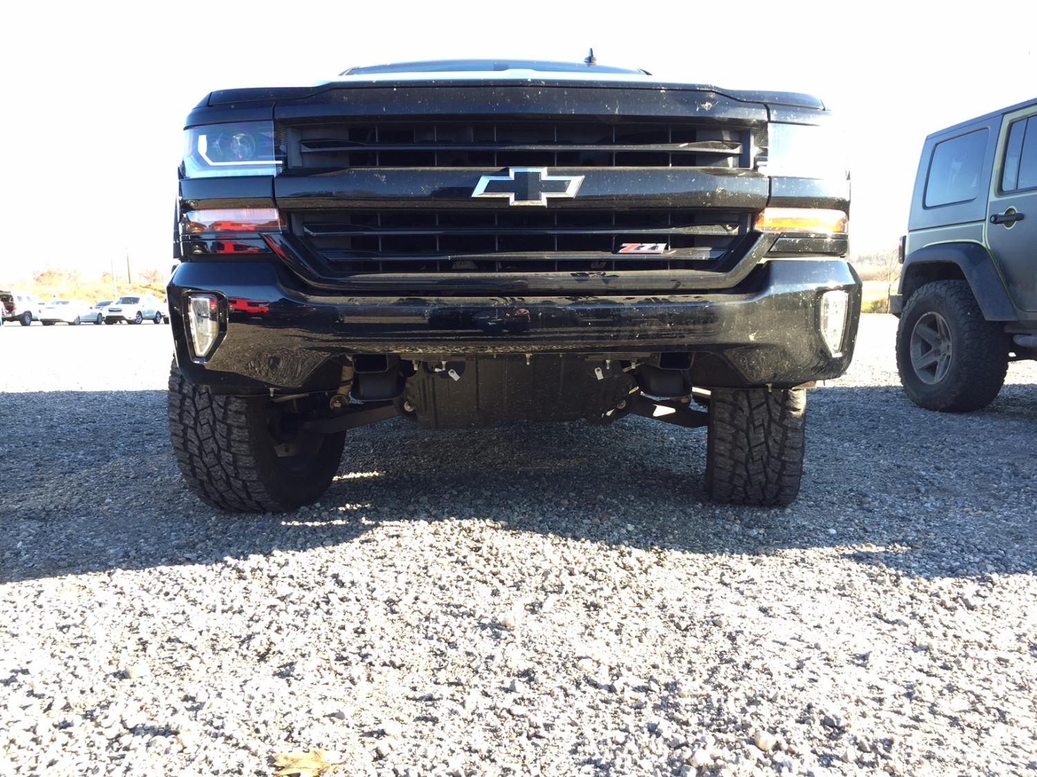 Silverado with Sierra Skid Plate? 20142018 Silverado & Sierra Mods