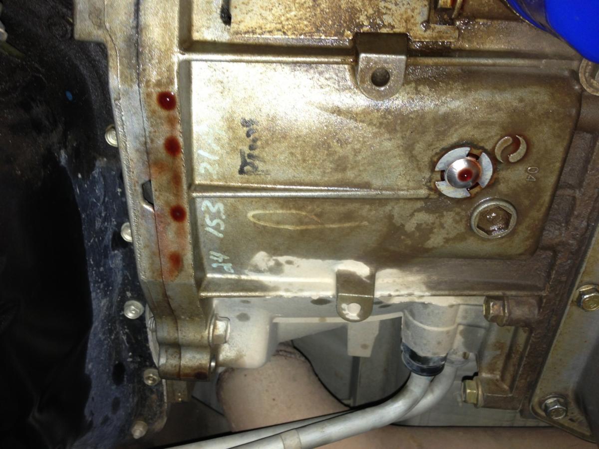 3500hd allison trans leak what failed to cause this leak Transmission