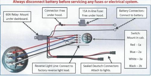 Auxiliary Reverse Light Help - 2014-2018 Silverado ... gm 7 pole trailer wiring diagram 