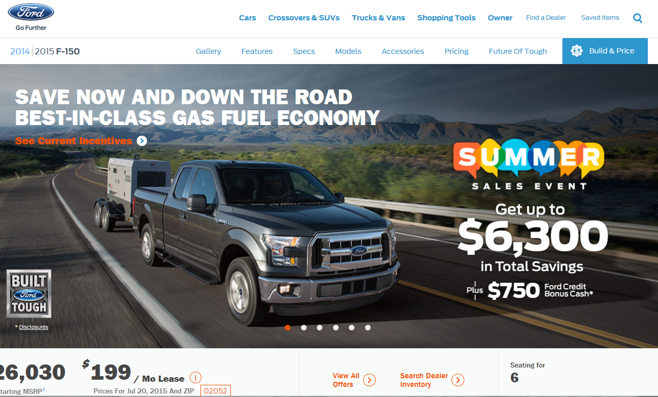 More information about "Ford Offers $10K Off F-150"