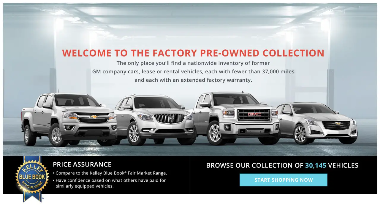 More information about "Considering a used GM vehicle?  GM can help you directly now"