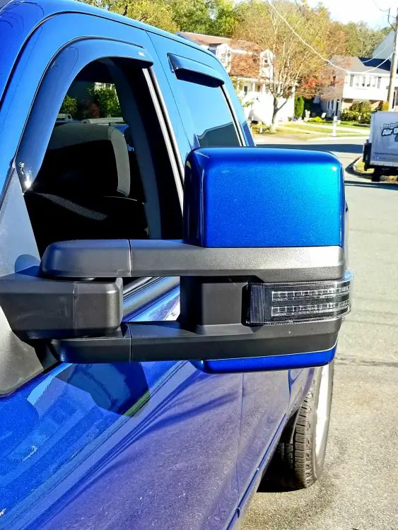 Painted tow mirrors 20142018 Silverado & Sierra Mods
