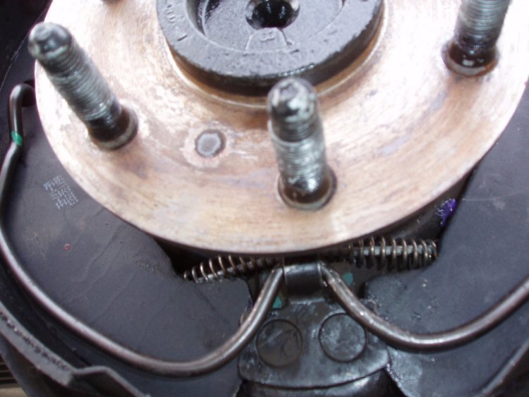 Silverado, rear brake job.JPG