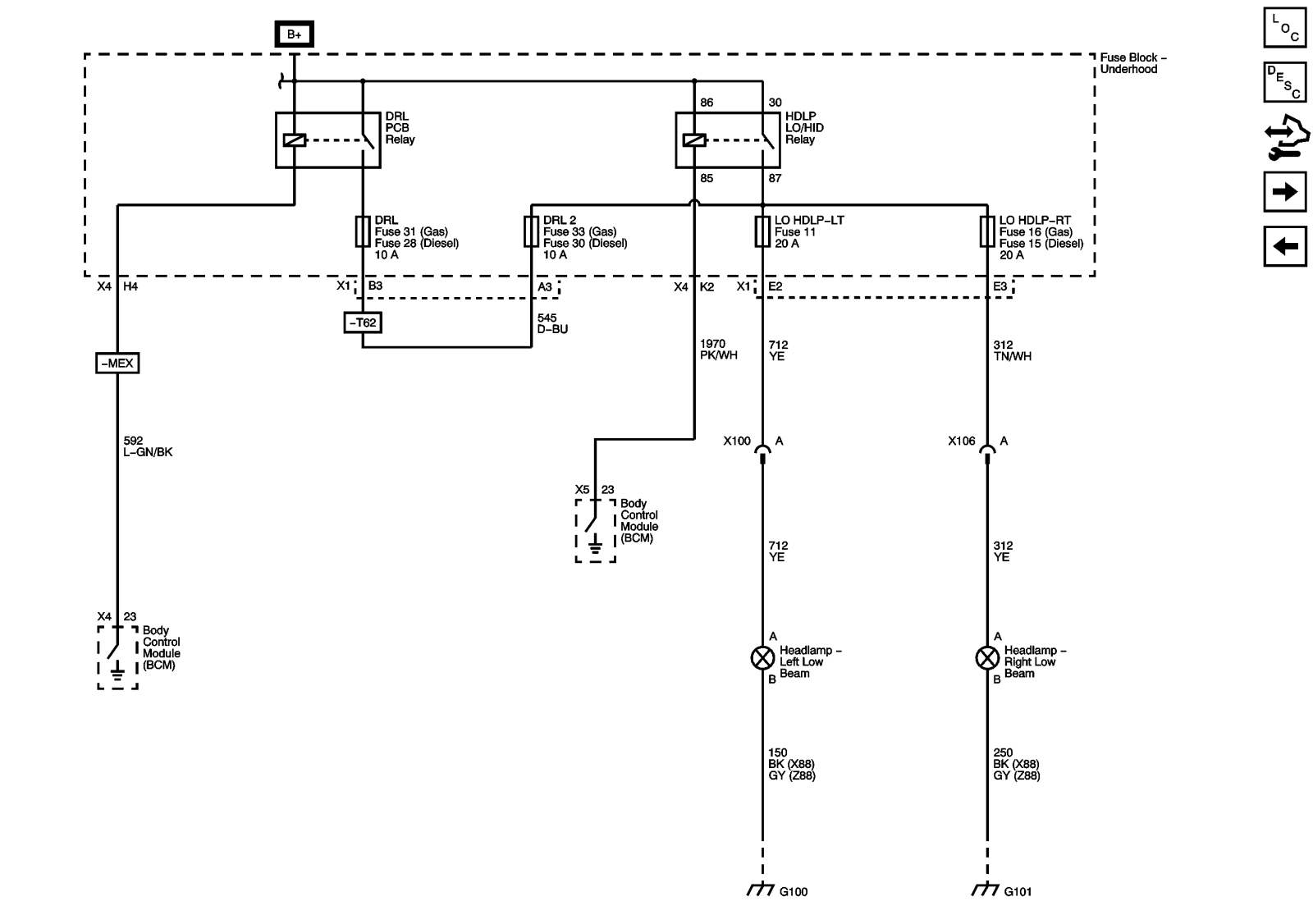 07 Silverado 1500 Dual Headlamp Relay Wiring Diagram - mobinspire
