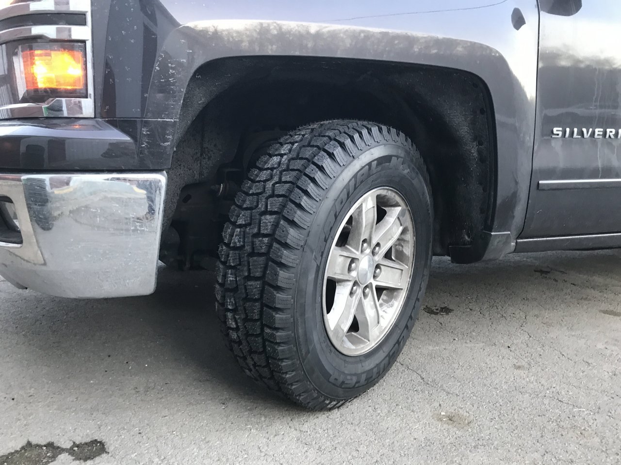 New Winter tires! Skinny 235/75r17`s