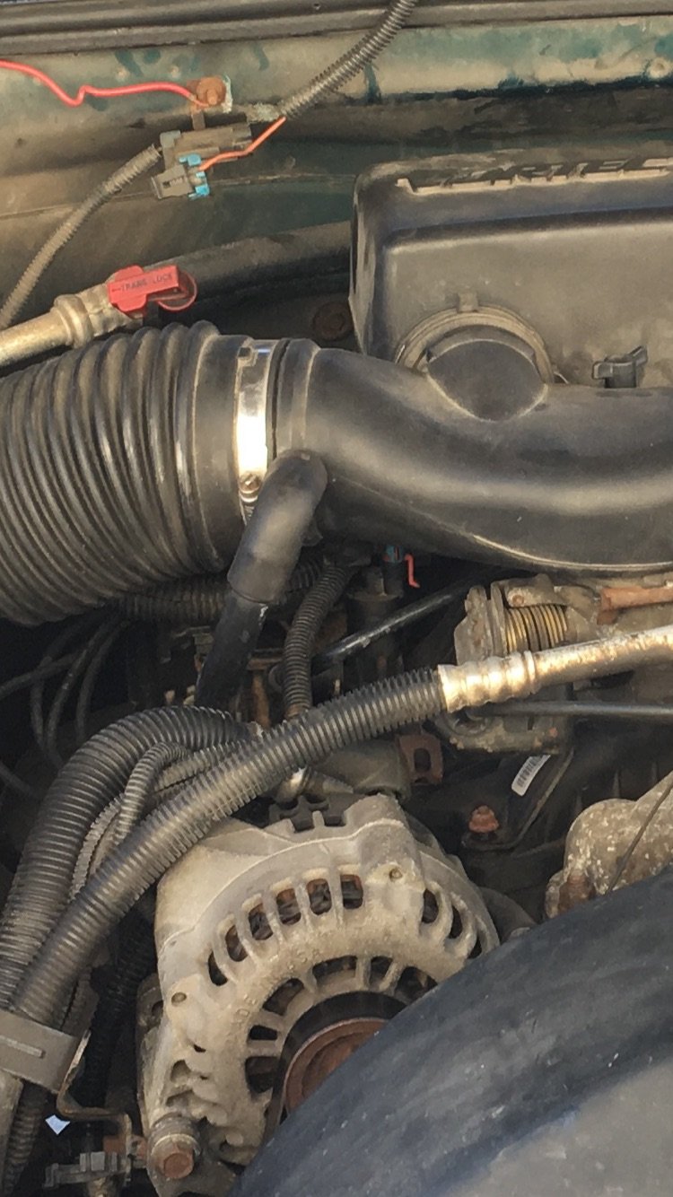 Unknown disconnected vacuum line? 19881999 Chevrolet & GMC C/K