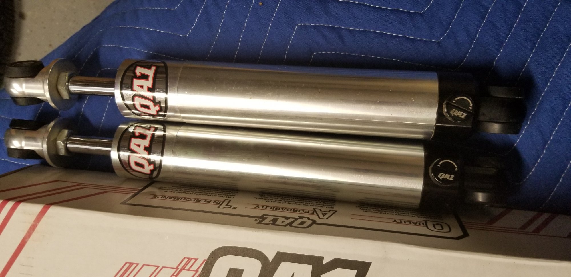 FS QA1, McGaughy's rear shocks, Caltrac Traction Bars For Sale