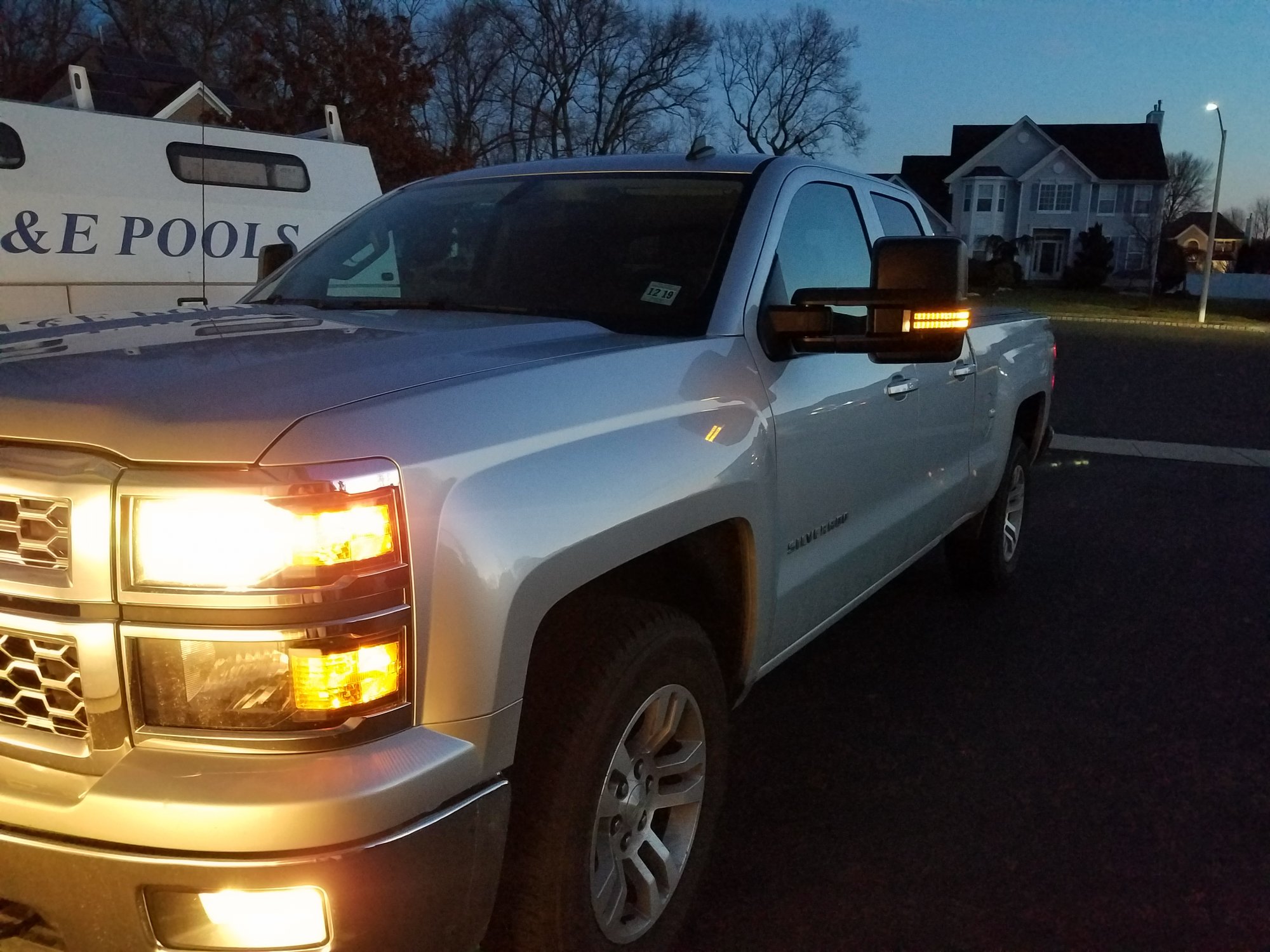 Tow Mirrors Installed 2014 2019 Silverado & Sierra