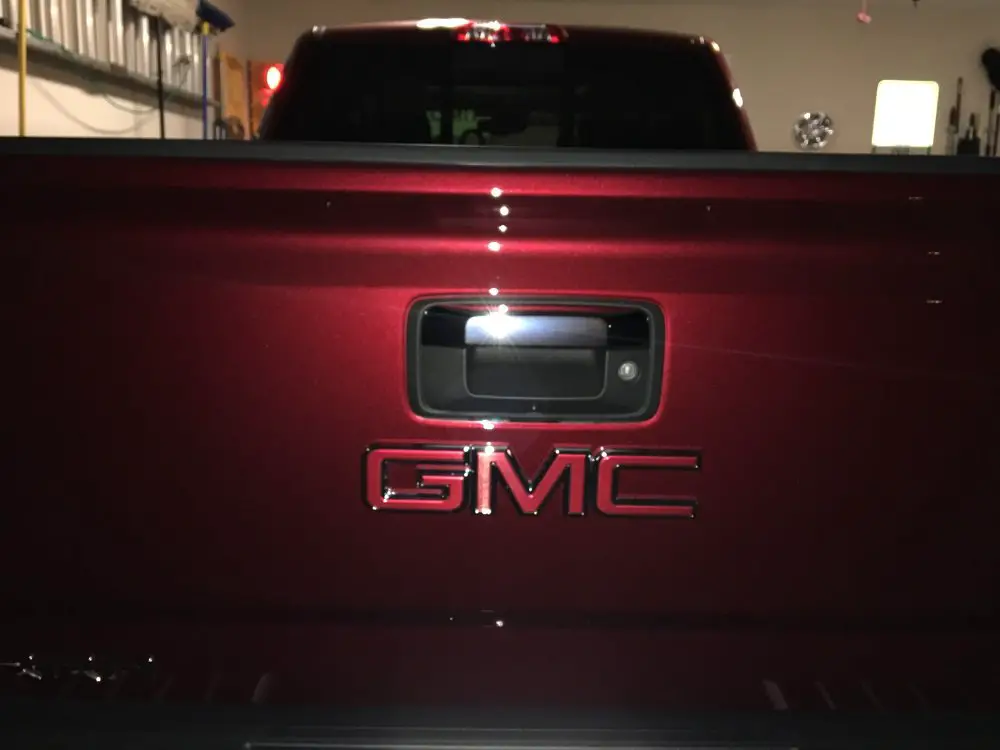 GMC Tailgate Badge 20142018 Silverado & Sierra Mods