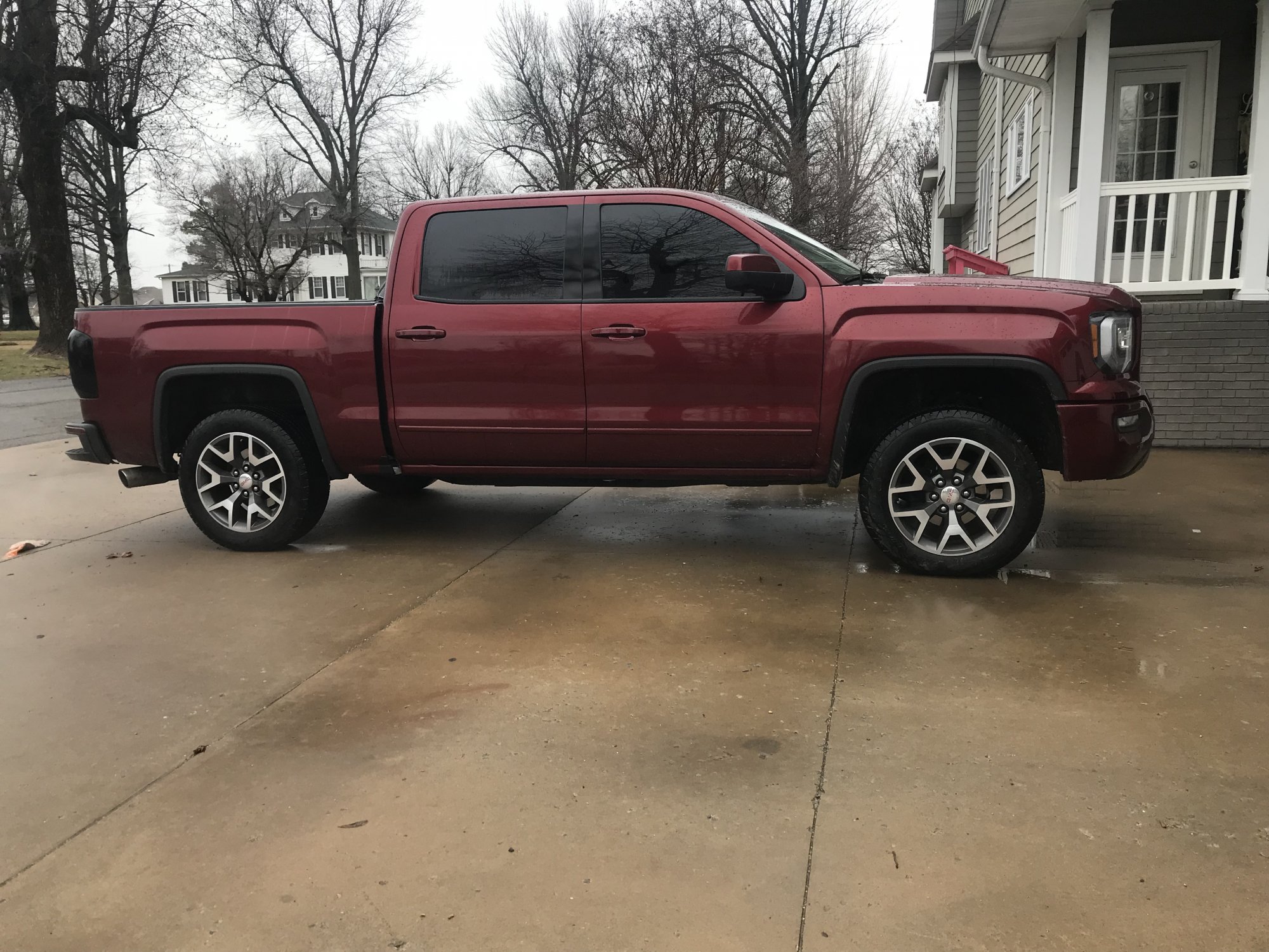 Vinyl wrapped door pillars 20142018 Silverado & Sierra Mods