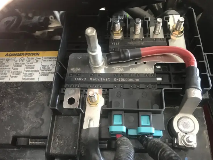 Service Battery Charging System Gmc Terrain