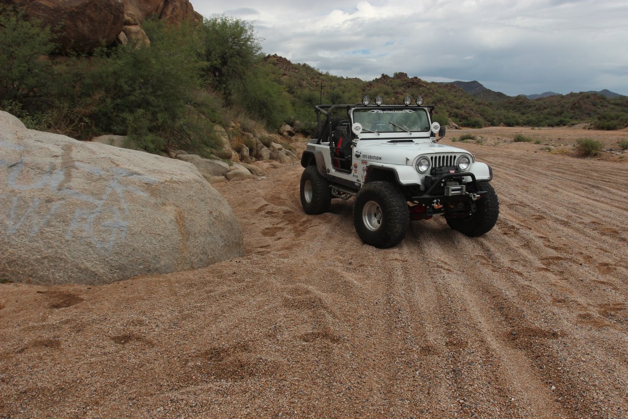 1983 CJ7 4 wheelin around AZ!