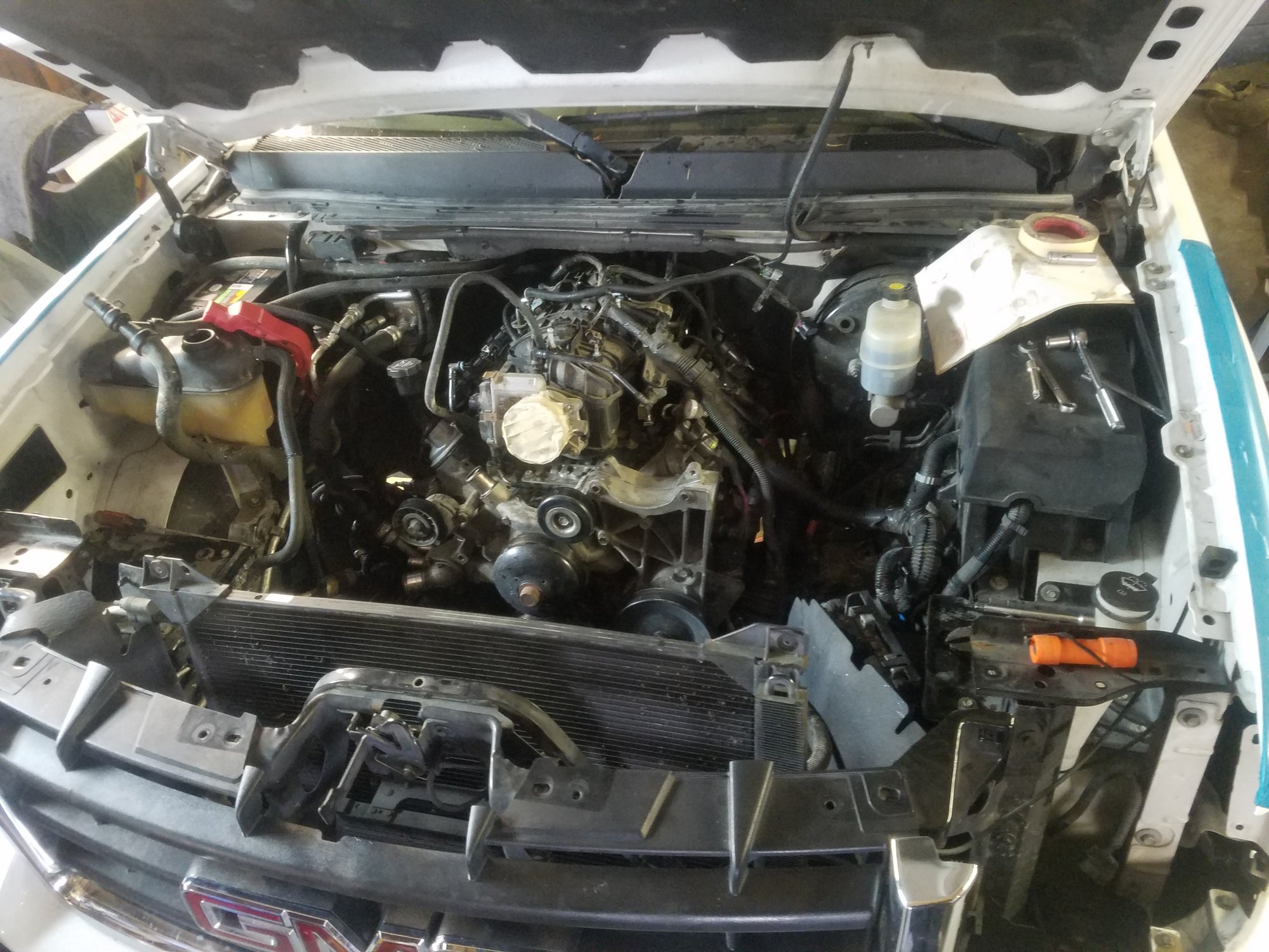 Engine swap questions on a 2008 GMC Sierra 1500 (Silverado) 5.3L - 2000