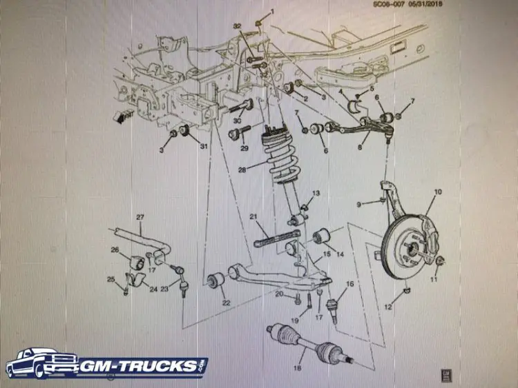 Exclusive: First Parts Diagrams For 2019 Silverado Leaked - The