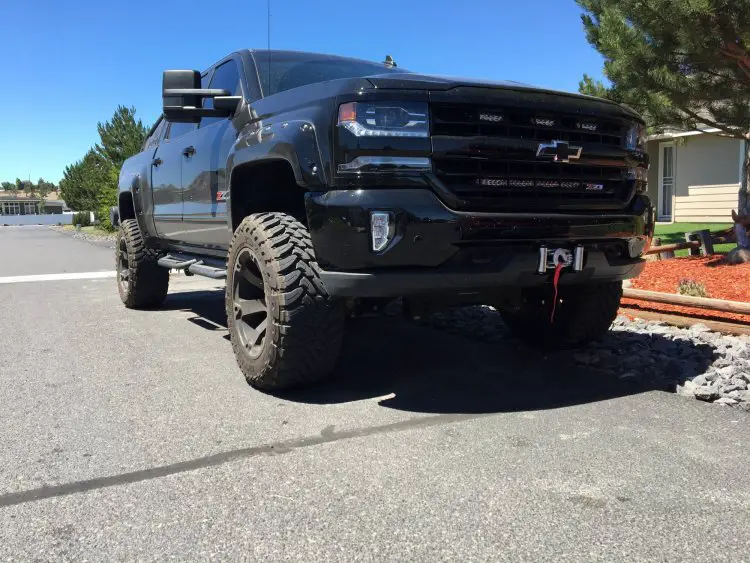 20162018 Hidden Winch Factory Bumper 2014 2019 Silverado & Sierra