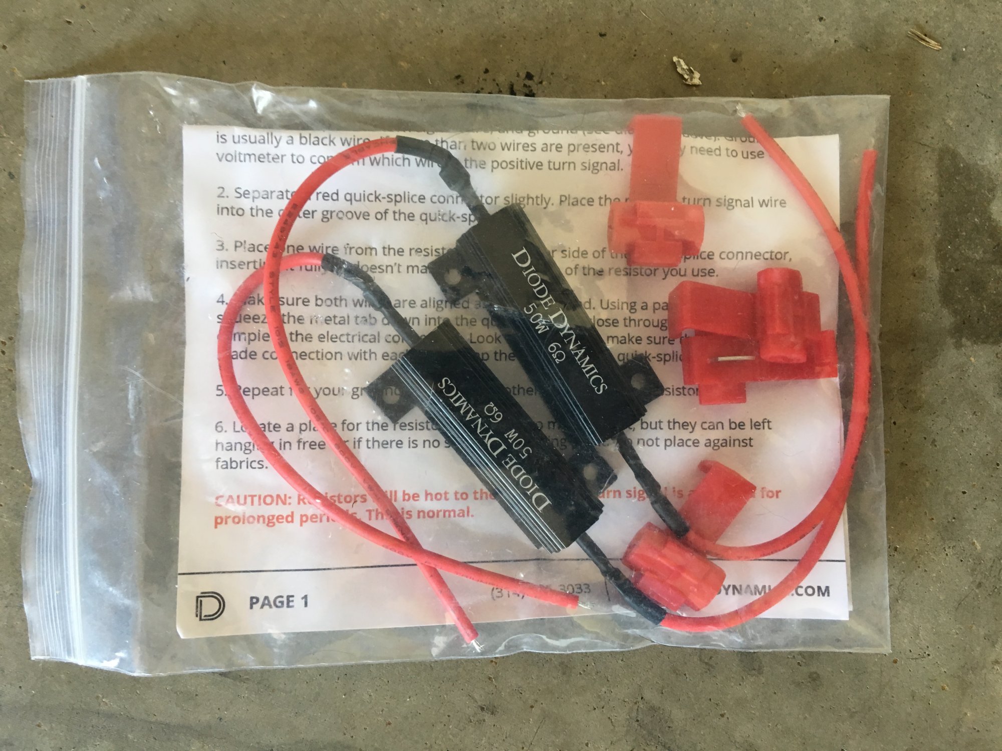 2014 Silverado LED front turn signal flasher resistor HELP 20142018