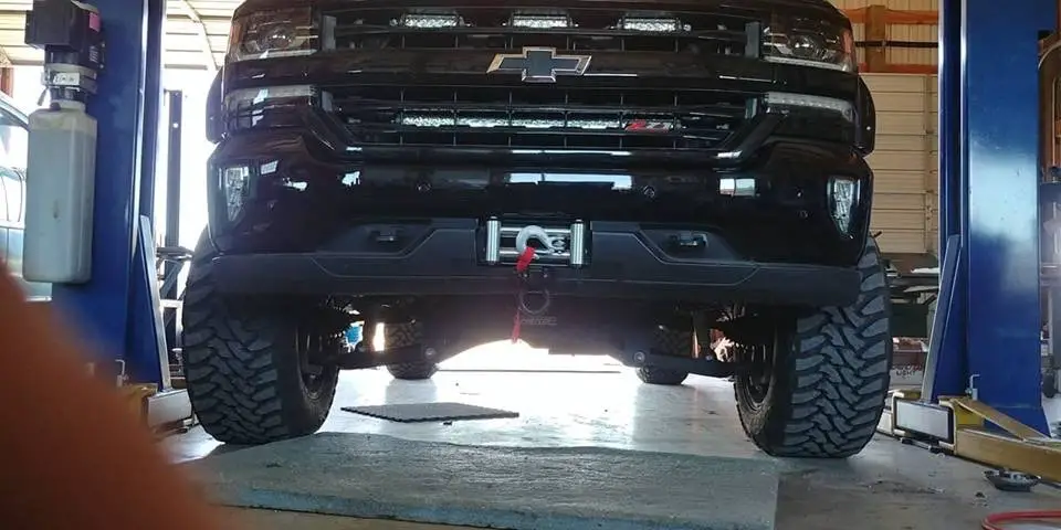 2014 silverado winch mount