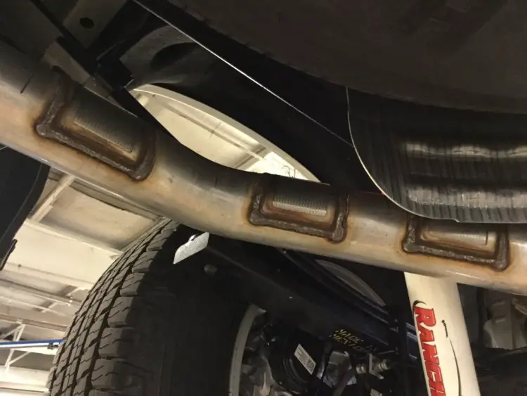 Resonators gone new mesh screens replace them 20192025 Silverado