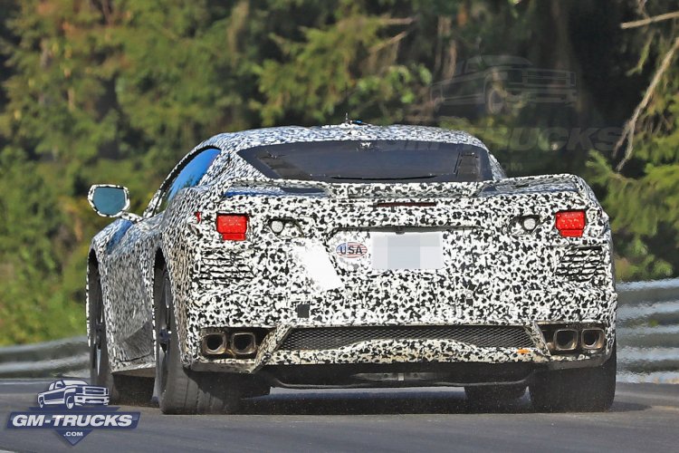 2020 C8 Corvette Spy Shot