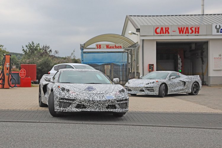 2020 C8 Corvette Spy Shot