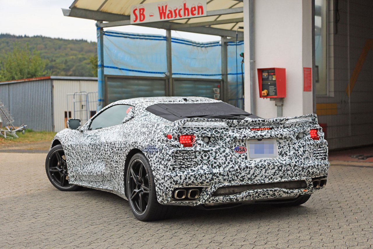 2020 C8 Corvette Spy Shots