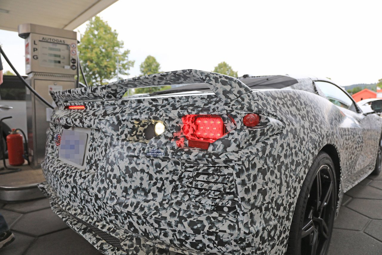 2020 C8 Corvette Spy Shots
