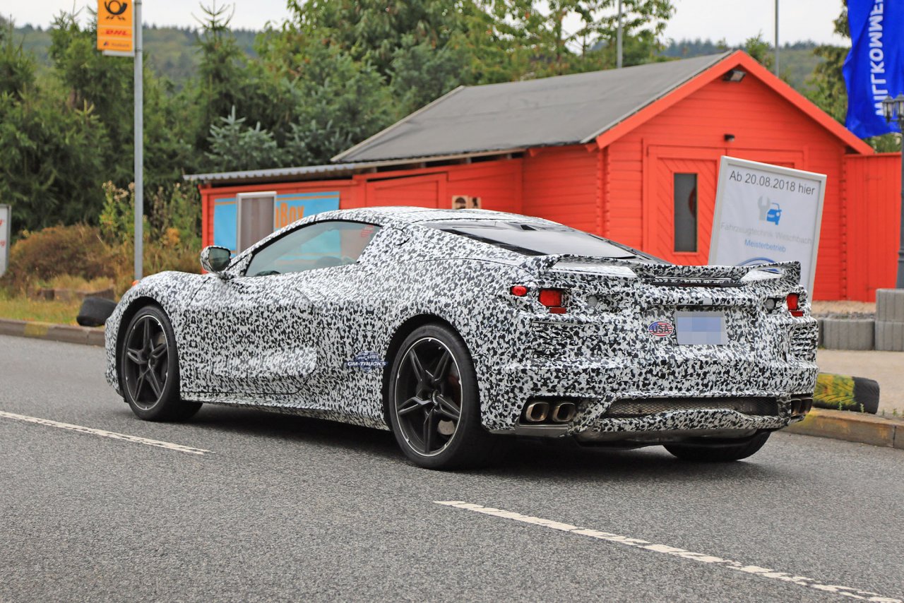 2020 C8 Corvette Spy Shots