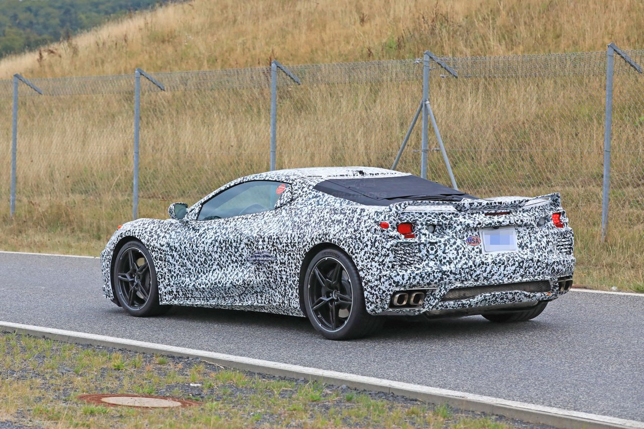 2020 C8 Corvette Spy Shots