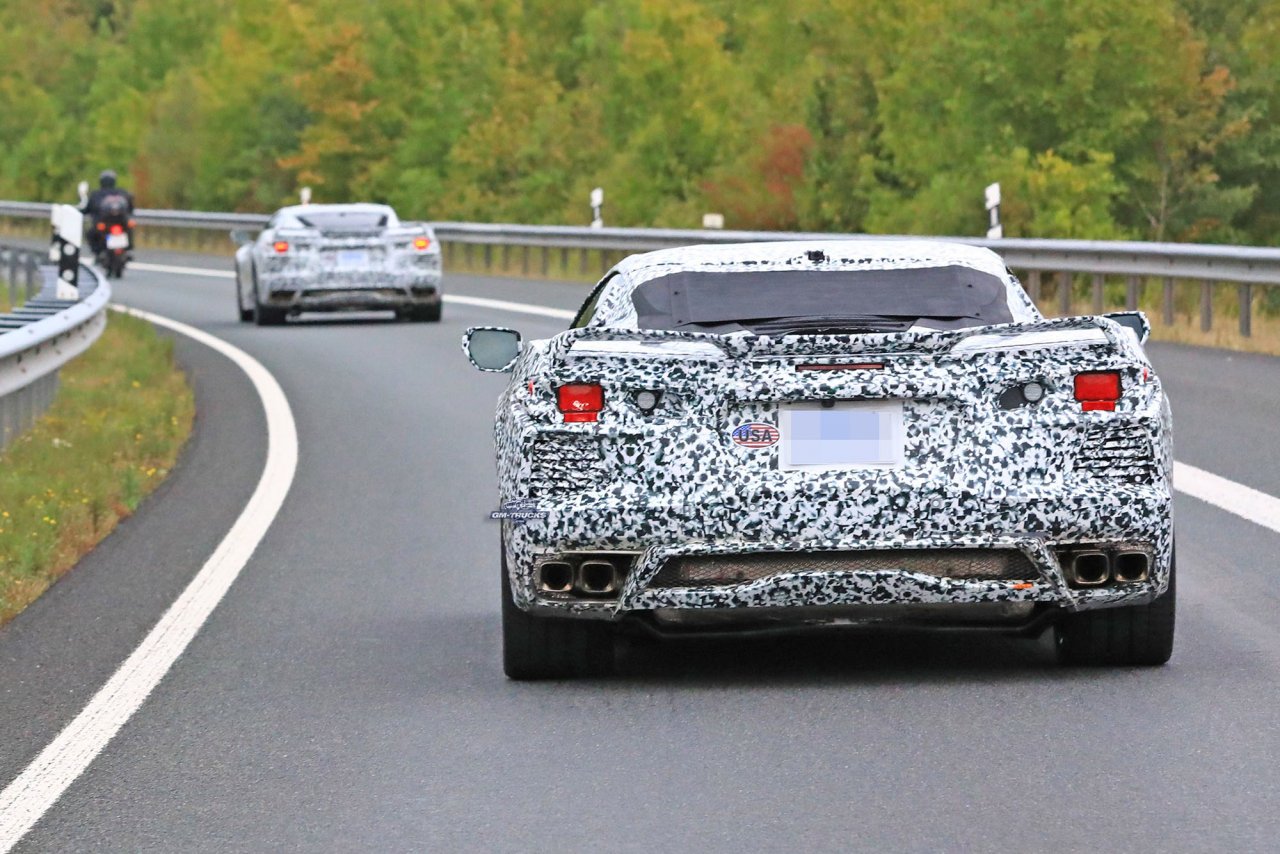 2020 C8 Corvette Spy Shots