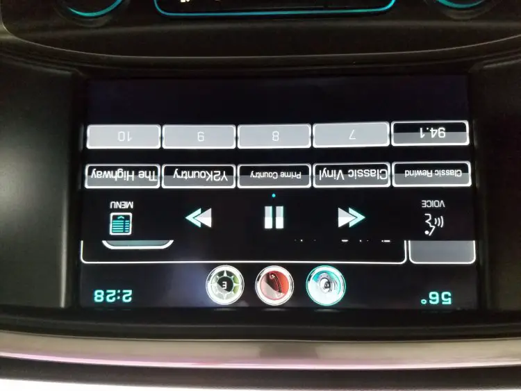 2020 Chevy Silverado Radio Display Not Working