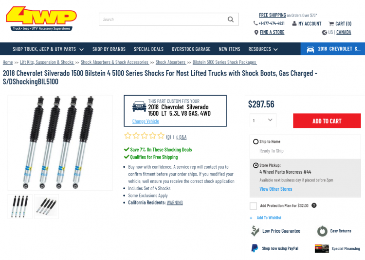2018-10-26 13_00_34-2018 Chevrolet Silverado 1500_ Bilstein 4 5100 Series Shocks For Most Lifted Tru.png