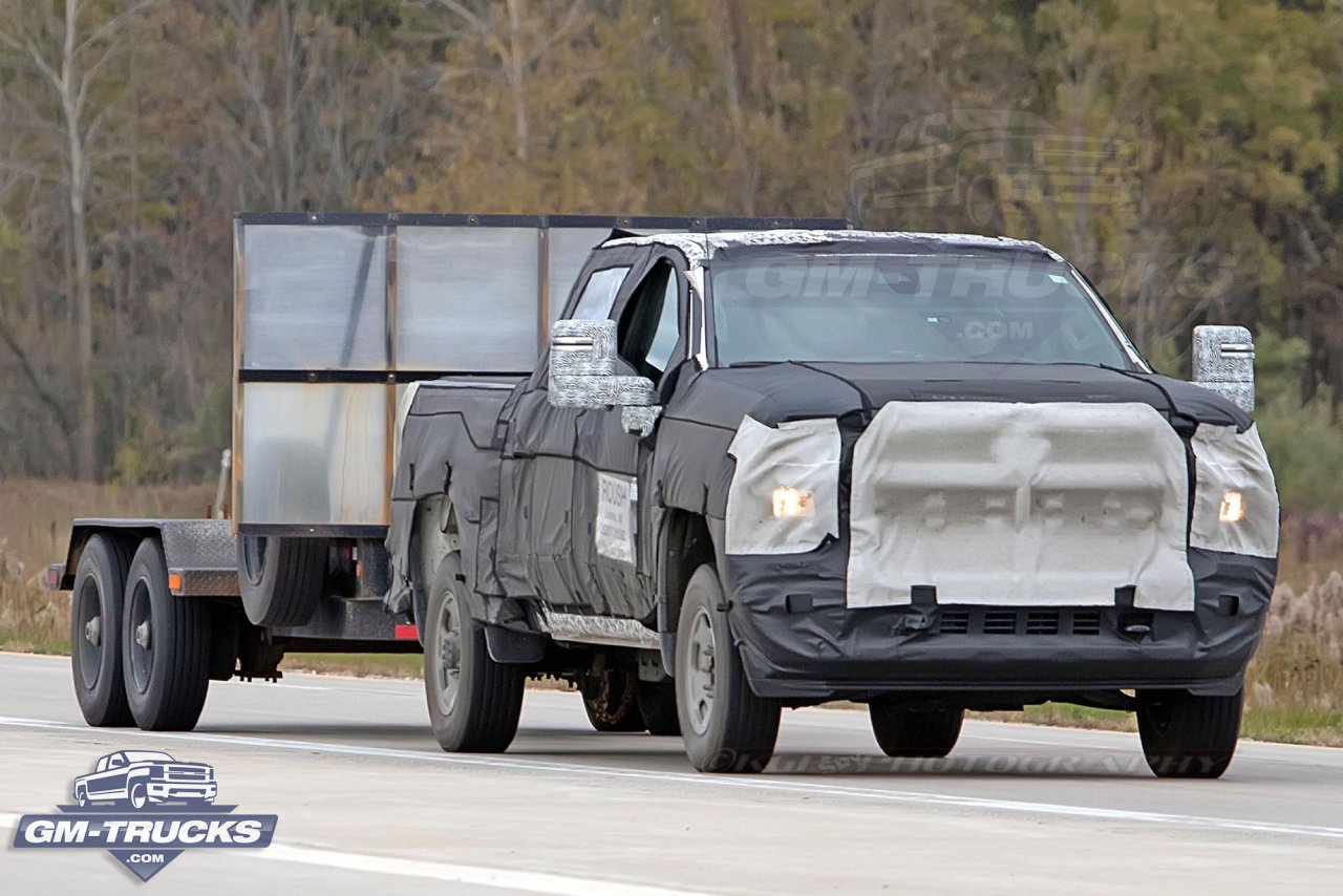 2020 Chevy Silverado 2500HD Photographed On Michigan Roads