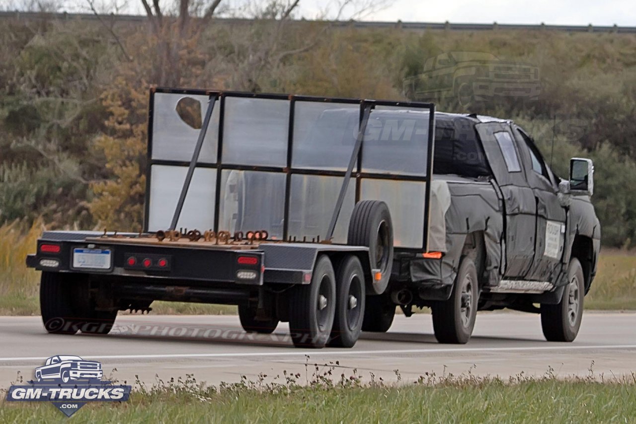 2020 Chevy Silverado 2500HD Photographed On Michigan Roads