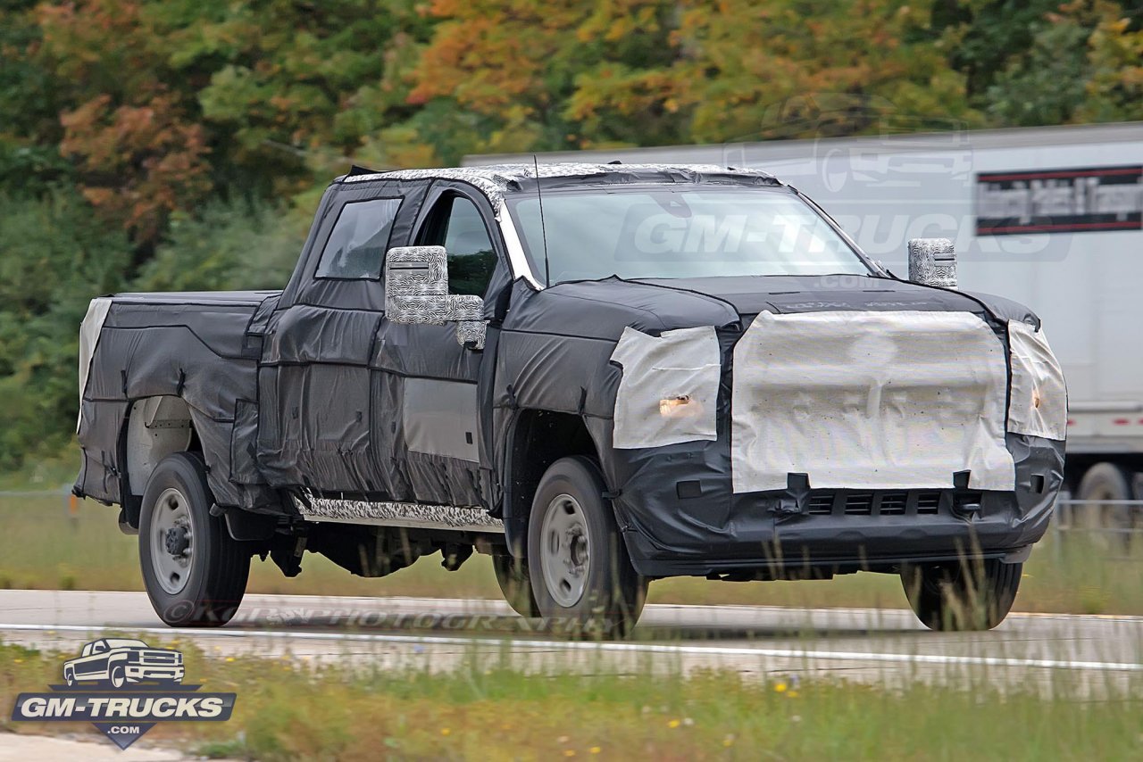 2020 Chevy Silverado 2500HD Photographed On Michigan Roads