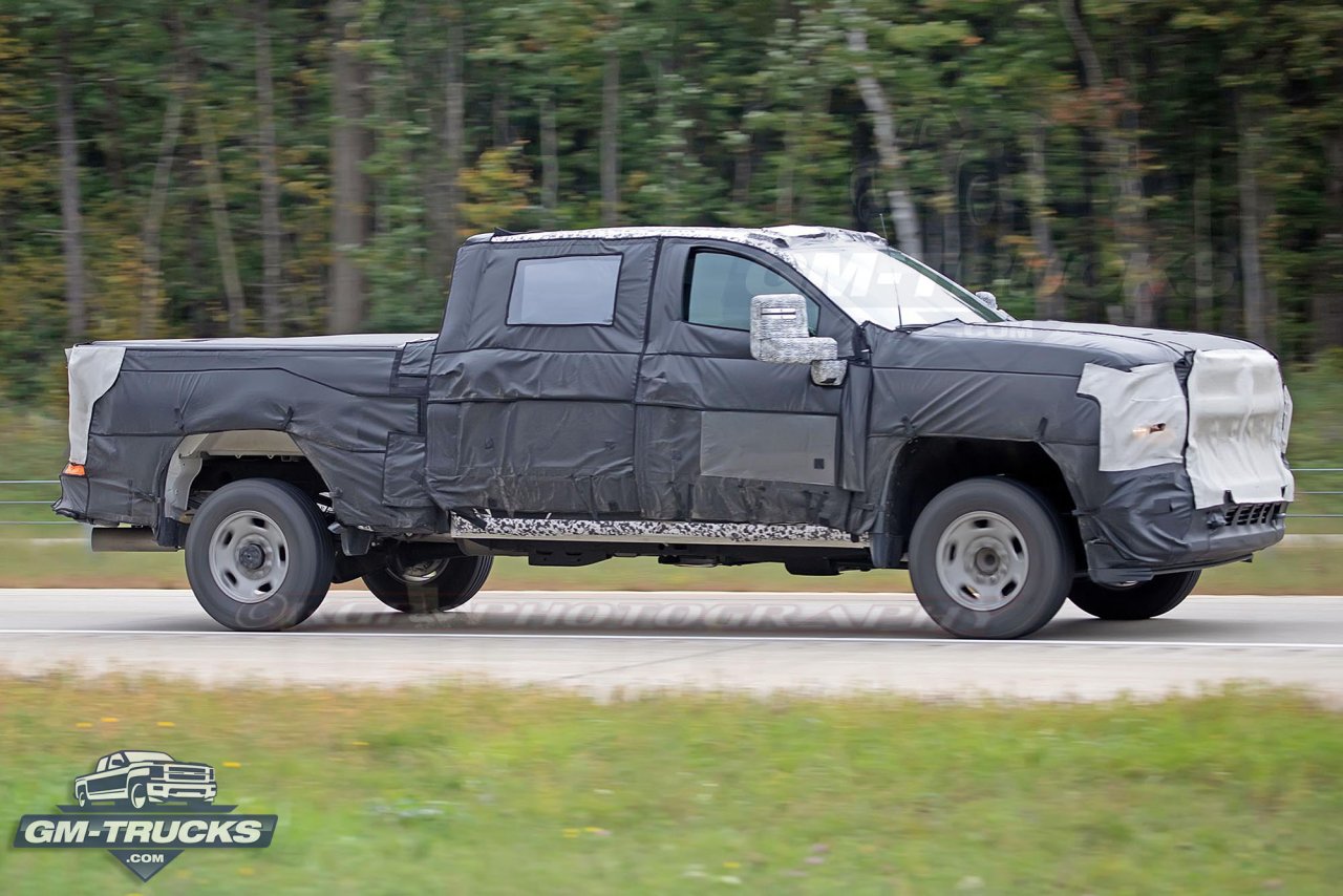 2020 Chevy Silverado 2500HD Photographed On Michigan Roads