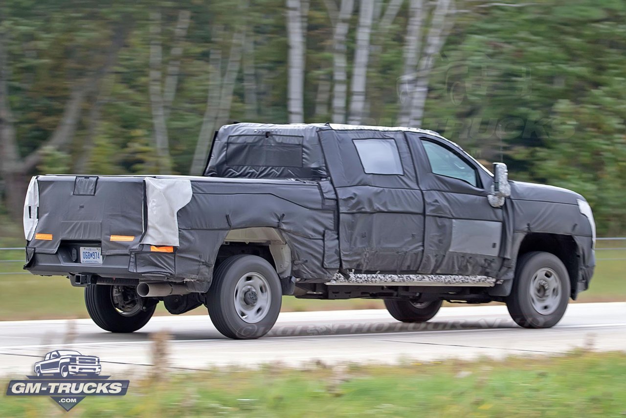 2020 Chevy Silverado 2500HD Photographed On Michigan Roads