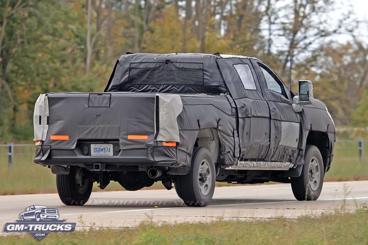 2020 Chevy Silverado 2500HD Photographed On Michigan Roads