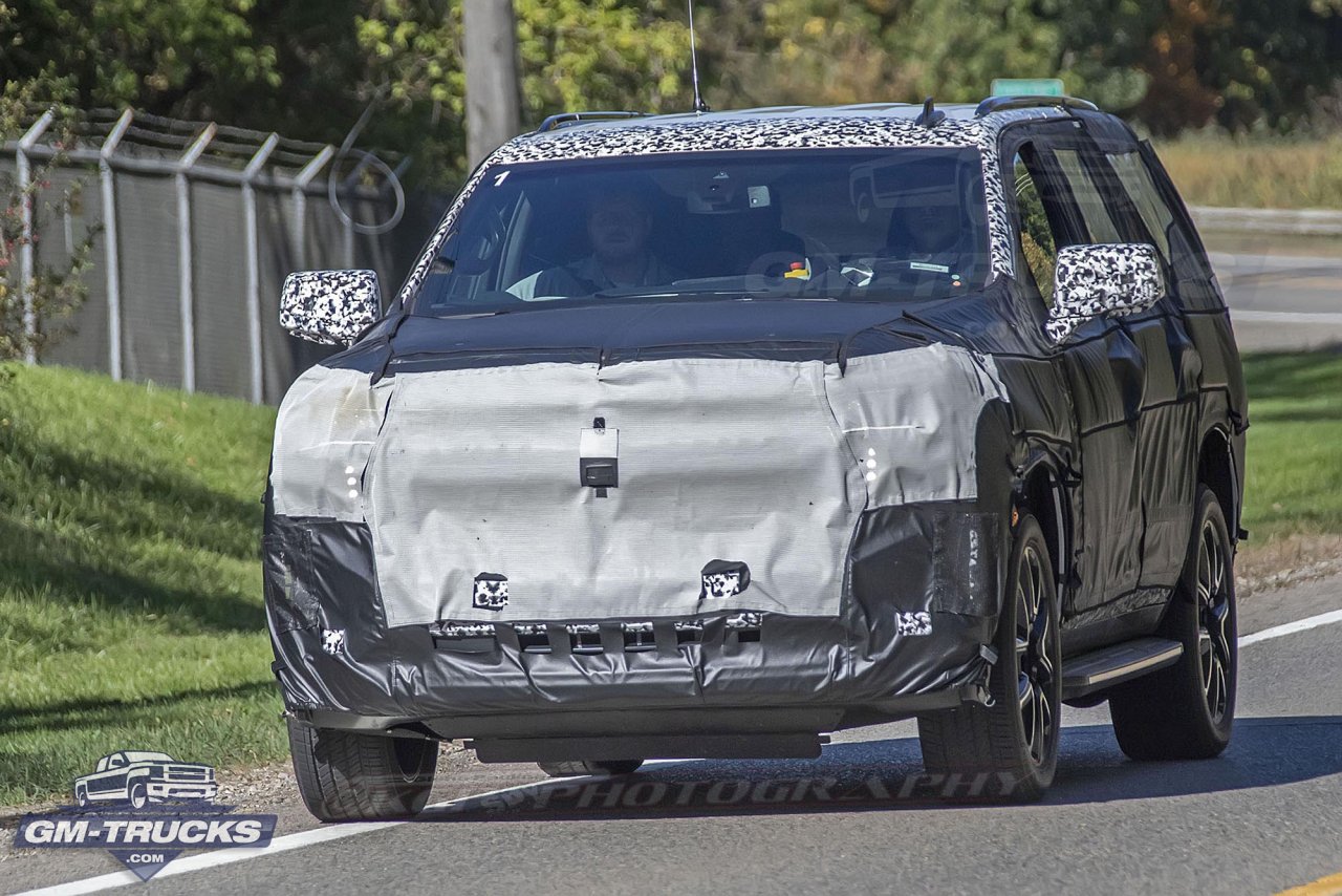 2020 Chevy Tahoe & GMC Yukon Caught On Public Roads