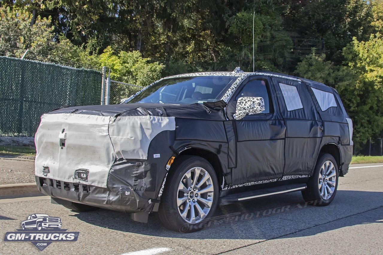 2020 Chevy Tahoe & GMC Yukon Caught On Public Roads