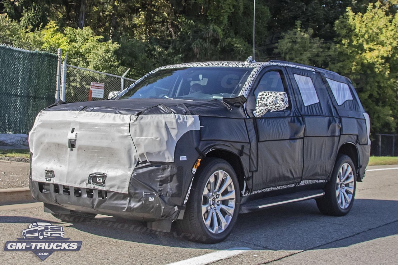 2020 Chevy Tahoe & GMC Yukon Caught On Public Roads