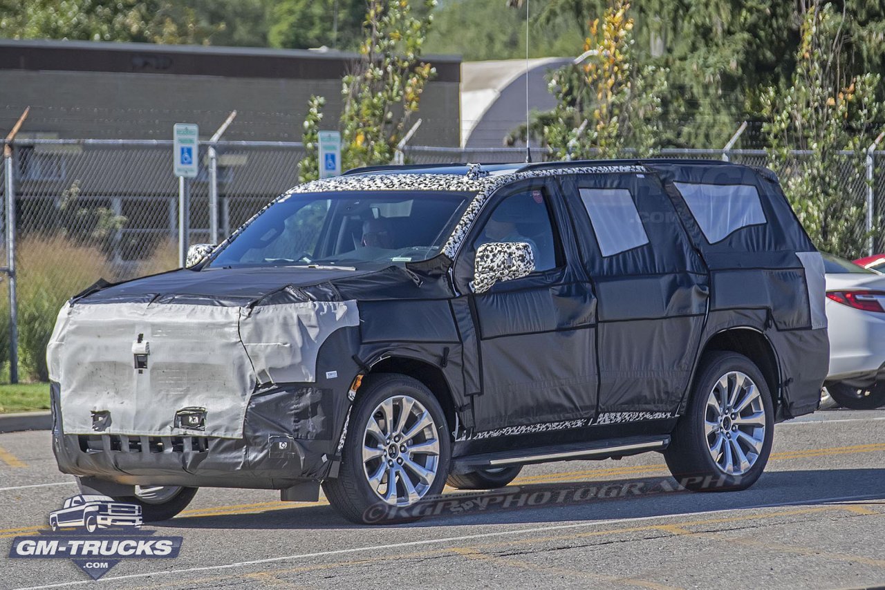 2020 Chevy Tahoe & GMC Yukon Caught On Public Roads