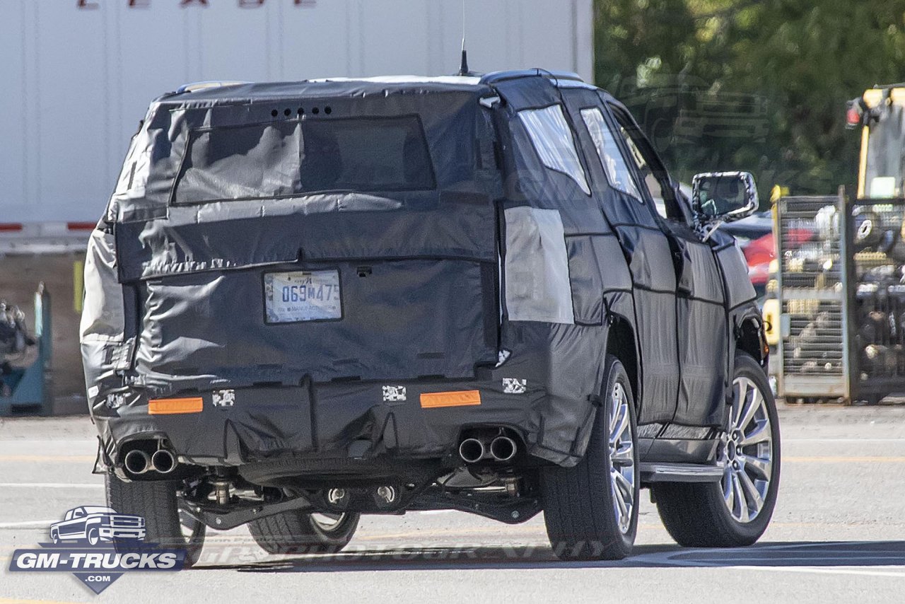 2020 Chevy Tahoe & GMC Yukon Caught On Public Roads