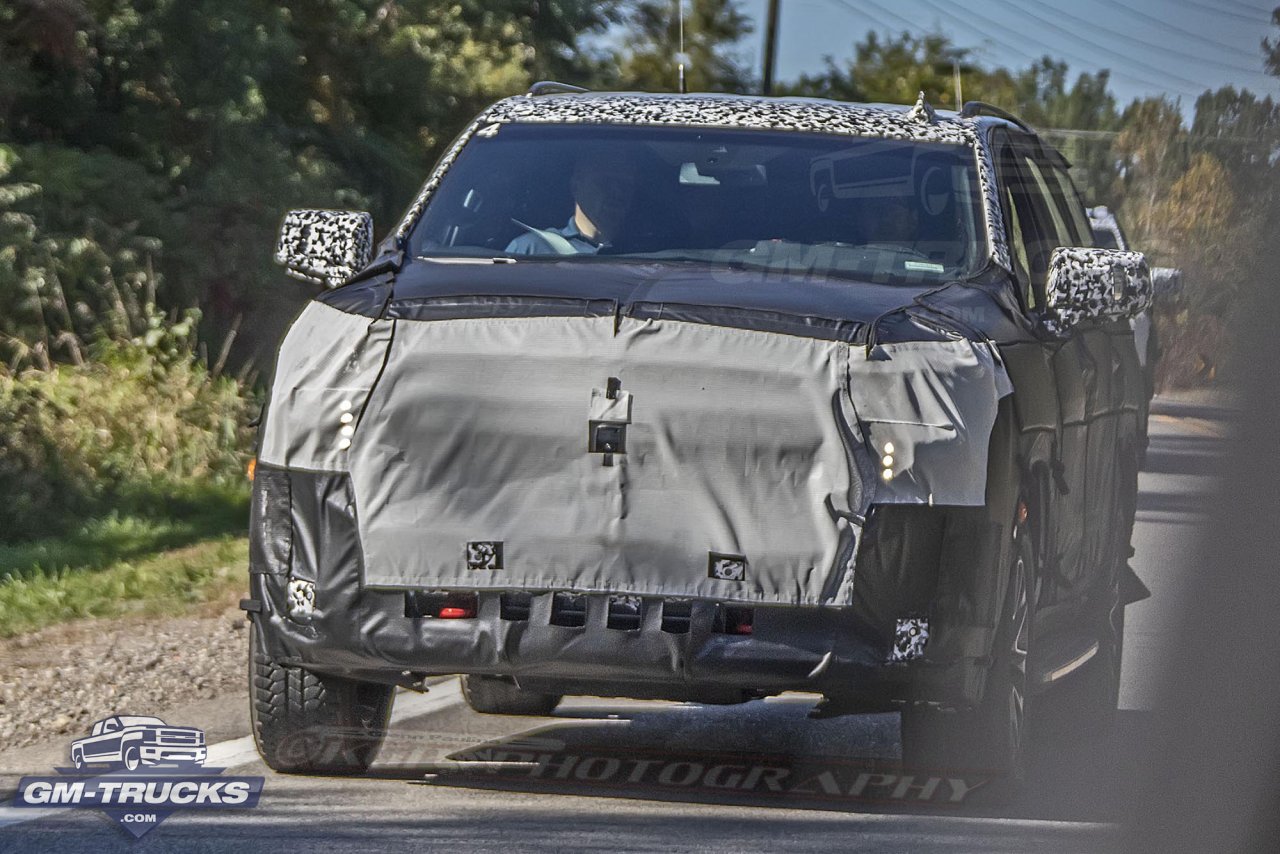 2020 Chevy Tahoe & GMC Yukon Caught On Public Roads