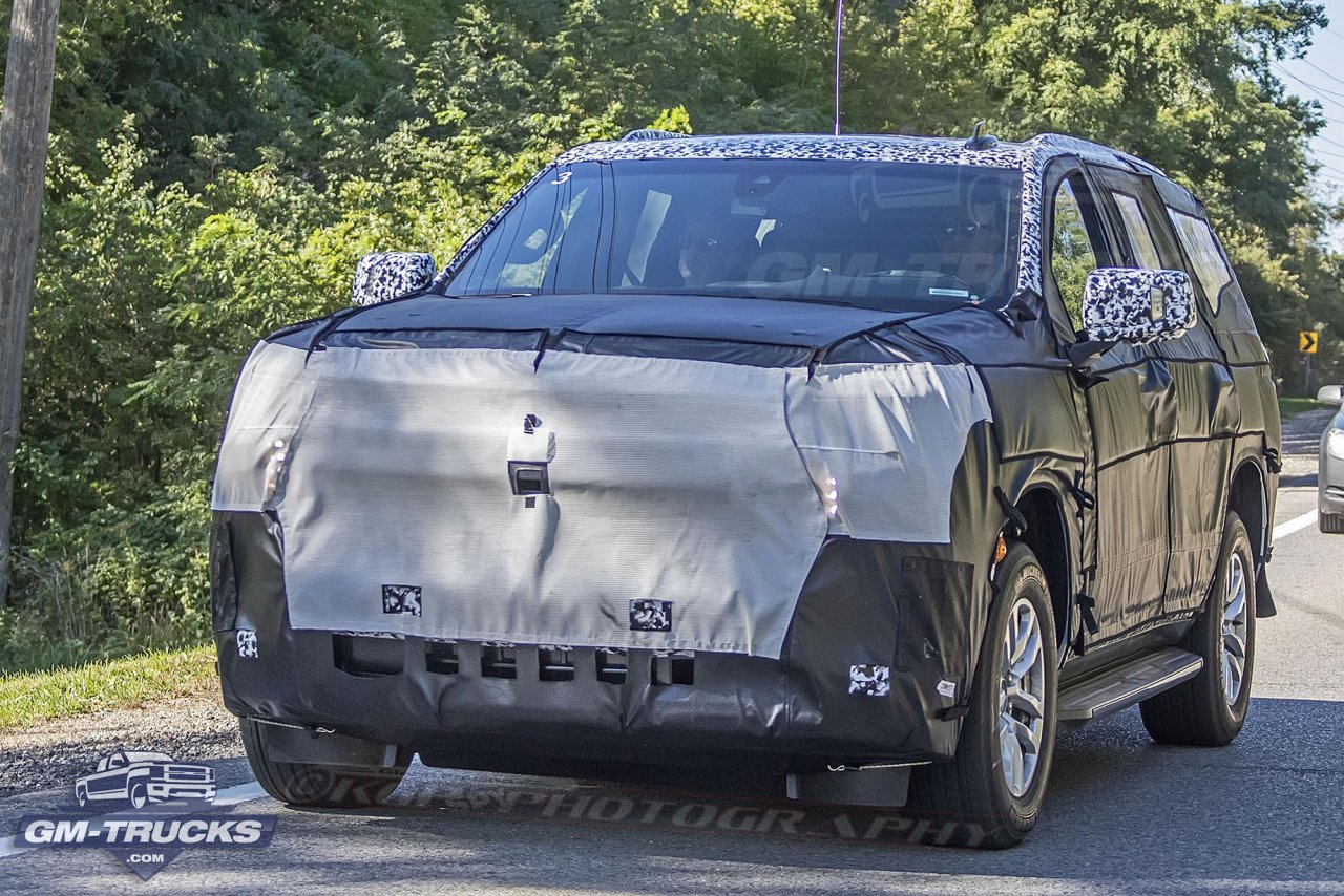 2020 Chevy Tahoe & GMC Yukon Caught On Public Roads