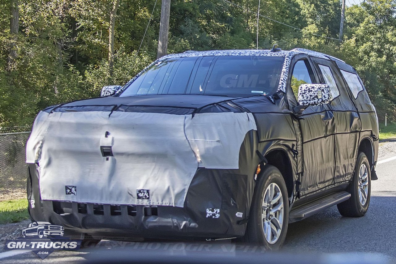 2020 Chevy Tahoe & GMC Yukon Caught On Public Roads