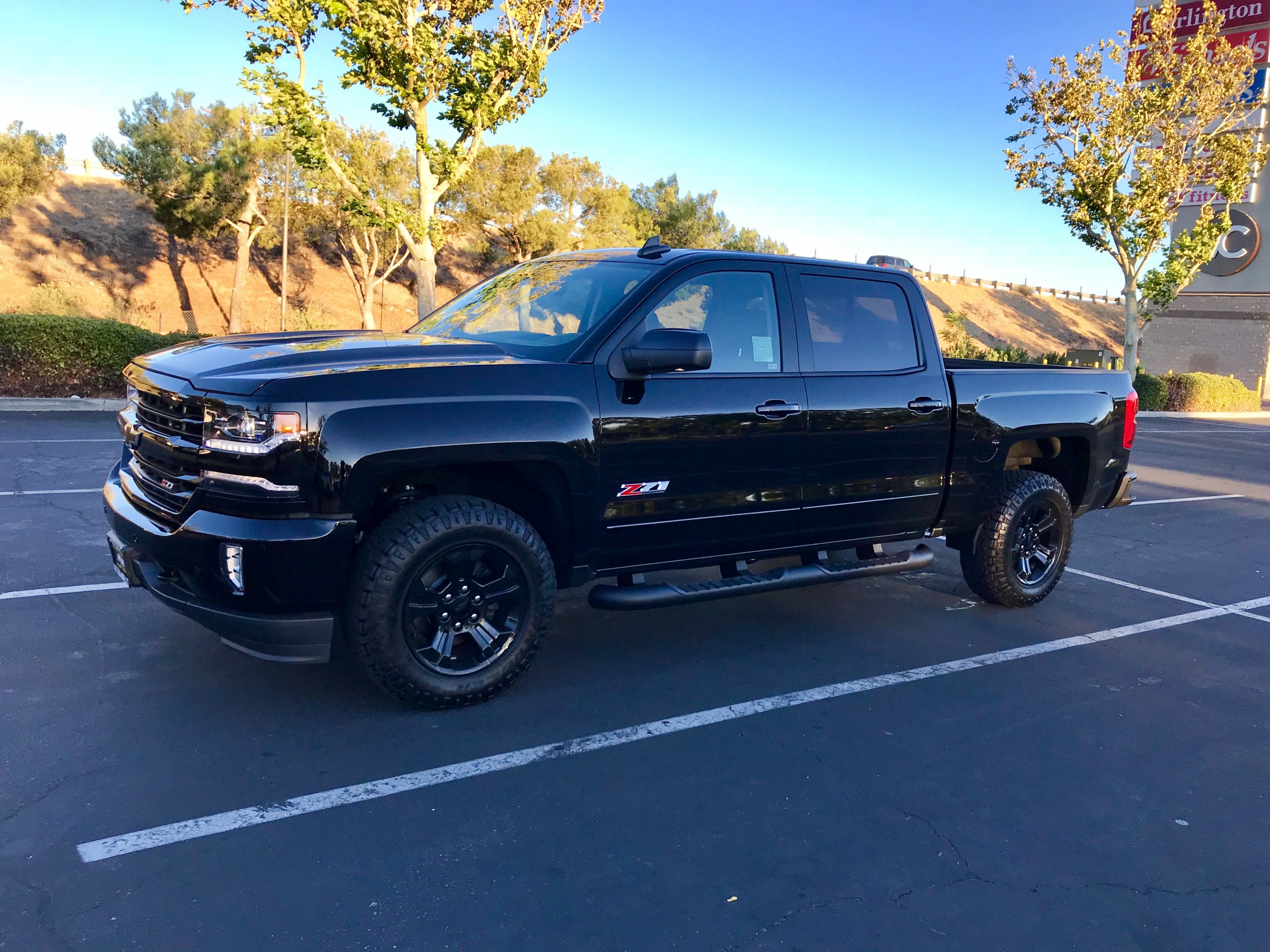 Ravenkeepers 2018 Chevy Silverado Ltz Z71 4wd Midnight Edition Gm