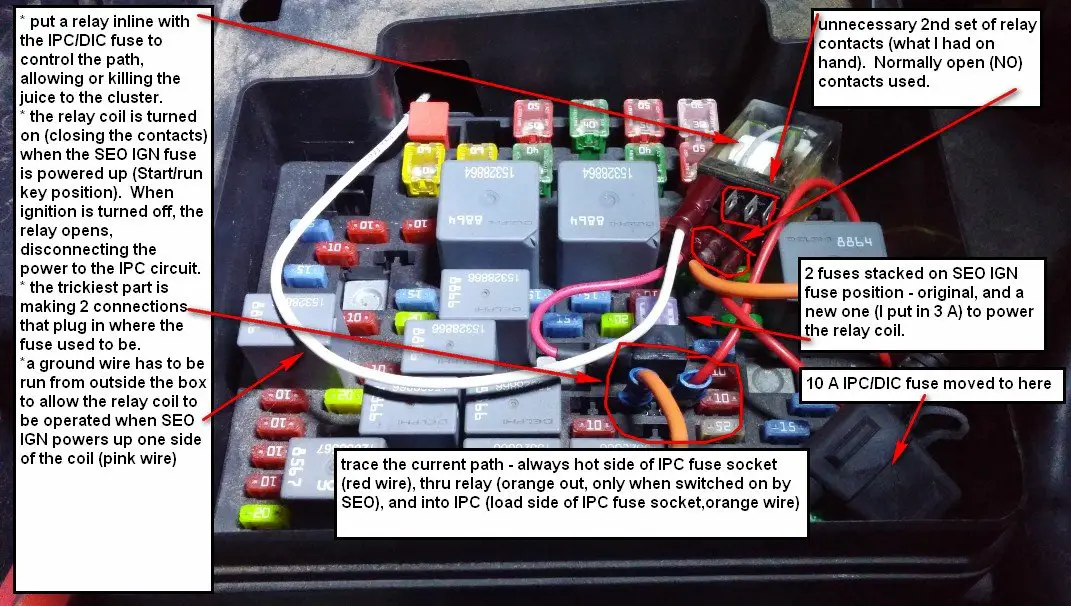 Battery Drain & Instrument Cluster Issues Page 2 19992013
