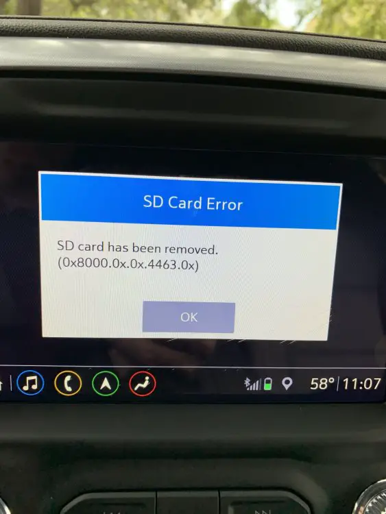 Navigation and memory card issue Page 2 20192025 Chevy Silverado