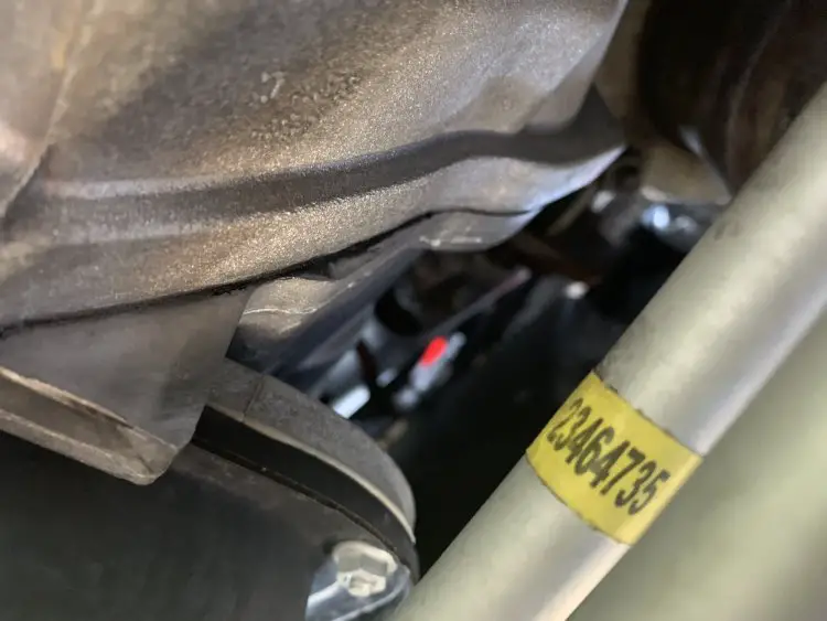 Fluid leak from Bell housing 20152019 Silverado & Sierra HD
